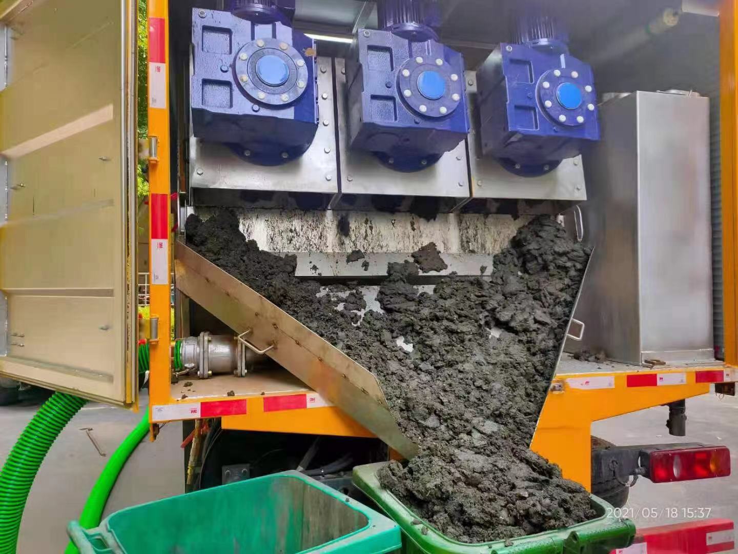 洛浦化粪池清掏城市维护站-泥浆净化干湿分离处理